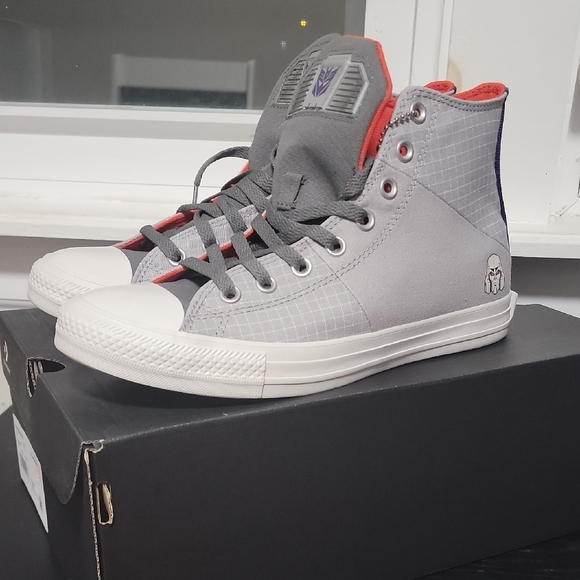 Converse All Star High 9M Transformers Megatron - Picture 1 of 7